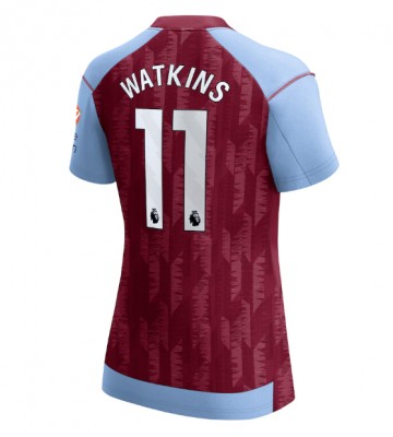 Aston Villa Ollie Watkins #11 Hemmatröja Kvinnor 2023-24 Kortärmad